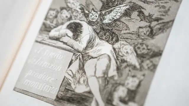 Archivo de Goya en el Palacio Real. David Jar Archivo de Goya en el Palacio Real