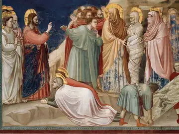 "Cristo curando al ciego", Antonio Trevisan "Cristo curando al ciego", Antonio Trevisan