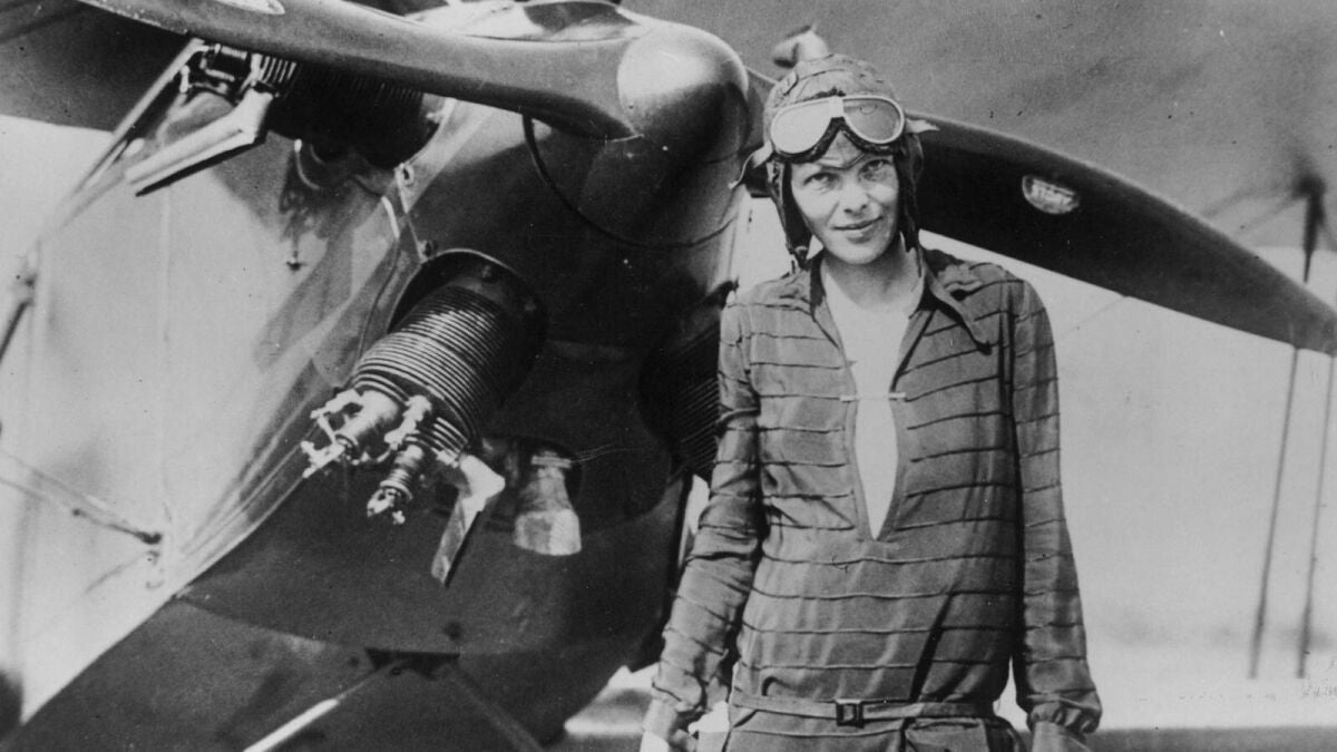Un piloto está seguro: cree haber encontrado el avión de la mítica piloto Amelia Earhart