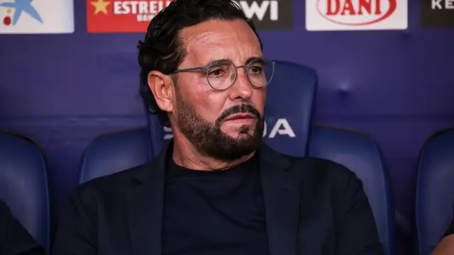 RCD Espanyol v Getafe CF - LaLiga EA Sports Jose Bordalas, head coach of Getafe CF, looks on during the Spanish league, LaLiga EA Sports, football match played between RCD Espanyol and Getafe CF at RCDE Stadium on March 21, 2026 in Cornella, Spain. AFP7 21/03/2026 ONLY FOR USE IN SPAIN