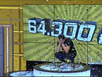 Juan Manuel Barra gana el mayor bote de 'Atrápame si puedes' en Canal Extremadura: 64.300 euros Juan Manuel Barra gana el mayor bote de 'Atrápame si puedes' en Canal Extremadura: 64.300 euros