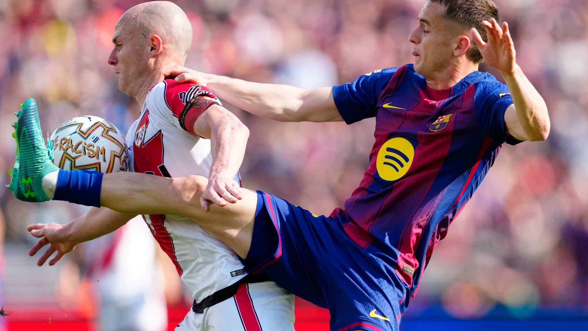 Ferran Torres en partido de LaLiga