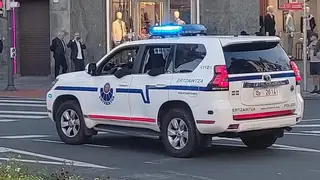 Vehículo de la Ertzaintza Vehículo de la Ertzaintza EUROPA PRESS 21/03/2026