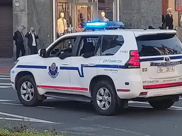 Vehículo de la Ertzaintza Vehículo de la Ertzaintza EUROPA PRESS 21/03/2026
