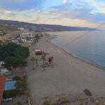  Playas de Gualchos en imagen de archivo