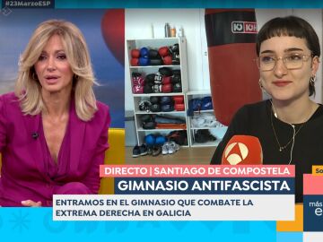 Susanna Griso sobre el gimnasio antifascista en Santiago: "Yo voy al gimnasio y jam&aacute;s he o&iacute;do hablar de pol&iacute;tica"