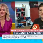 Susanna Griso sobre el gimnasio antifascista en Santiago: "Yo voy al gimnasio y jam&aacute;s he o&iacute;do hablar de pol&iacute;tica"