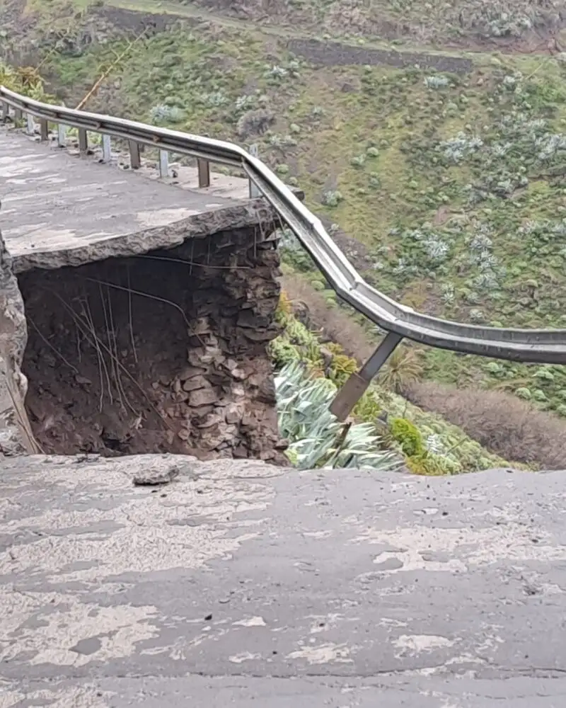 Carretera en La Gomera