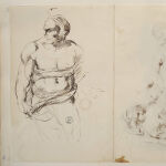 'Estudio seg&uacute;n Miguel &Aacute;ngel: Minos, detalle del Juicio Final' (siglo XIX), de Jean-Baptiste Carpeaux