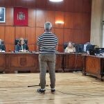 El acusado prestando declaraci&oacute;n en el juicio