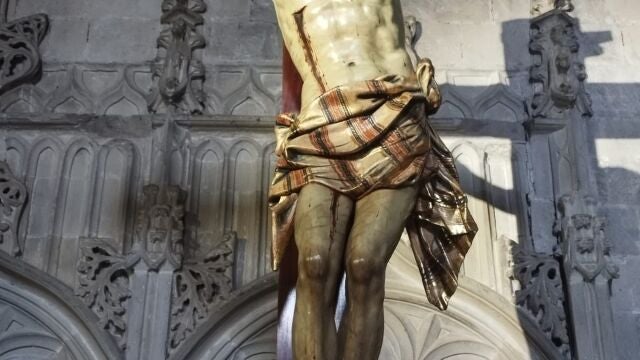 Cristo de la &Aacute;nimas REMITIDA / HANDOUT por DI&Oacute;CESIS DE LA RIOJA Fotograf&iacute;a remitida a medios de comunicaci&oacute;n exclusivamente para ilustrar la noticia a la que hace referencia la imagen, y citando la procedencia de la imagen en la firma 24/03/2026