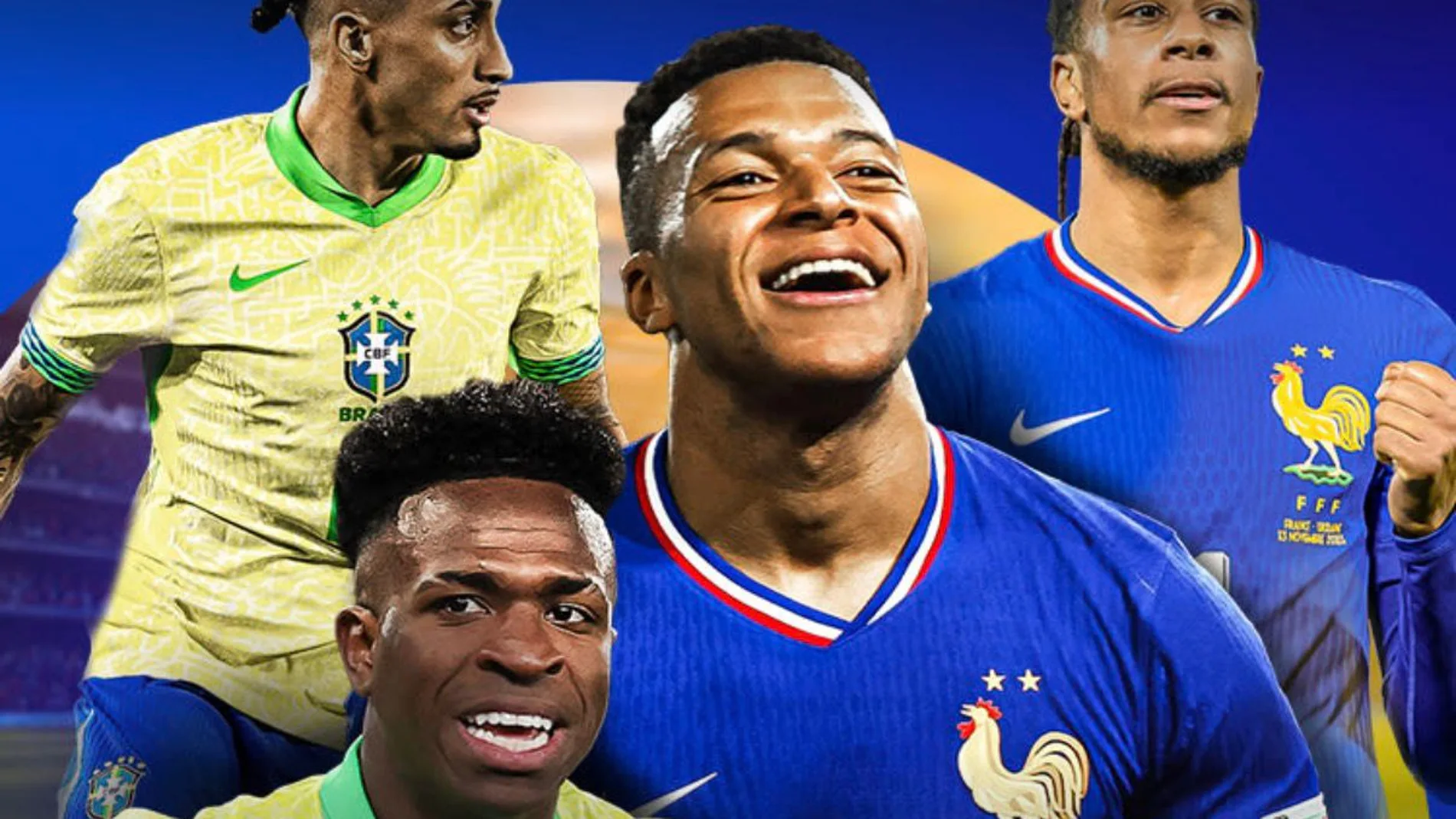 DAZN emite gratis en España Brasil vs Francia, Marruecos vs Ecuador y partidos clave de clasificación al Mundial 2026