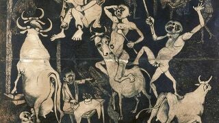 El Reina Sofia abre un di&aacute;logo "inesperado y hermoso" al enfrentar al 'Guernica africano' de Feni con la obra de Picasso