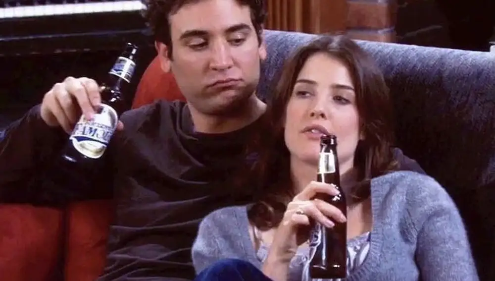 Robin y Ted, en las primeras temporadas