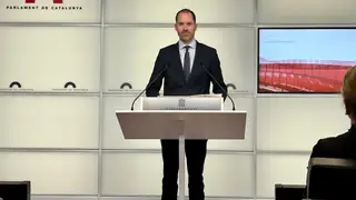 Juan Fernández (PP) ve "insuficientes" las medidas del Govern por los efectos de la guerra El portavoz del PP en el Parlament, Juan Fernández, en una rueda de prensa EUROPA PRESS 24/03/2026