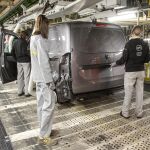 Trabajadores de la planta de Valladolid