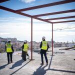 Visita en enero de una delegaci&oacute;n europea a M&aacute;laga para evaluar la candidatura de la ciudad como sede de la Autoridad Aduanera de la UE. En la imagen, un edificio de nueva construcci&oacute;n en Martiricos ofrecido para albergar la agencia