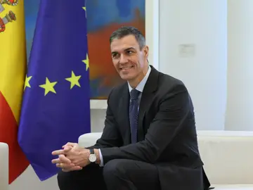 Pedro Sánchez MADRID, 26/03/2026.- El jefe del Gobierno de España, Pedro Sánchez, durante la reunión que ha mantenido con el presidente de Senegal, Bassirou Diomaye Faye, este jueves en Moncloa. EFE/ Kiko Huesca