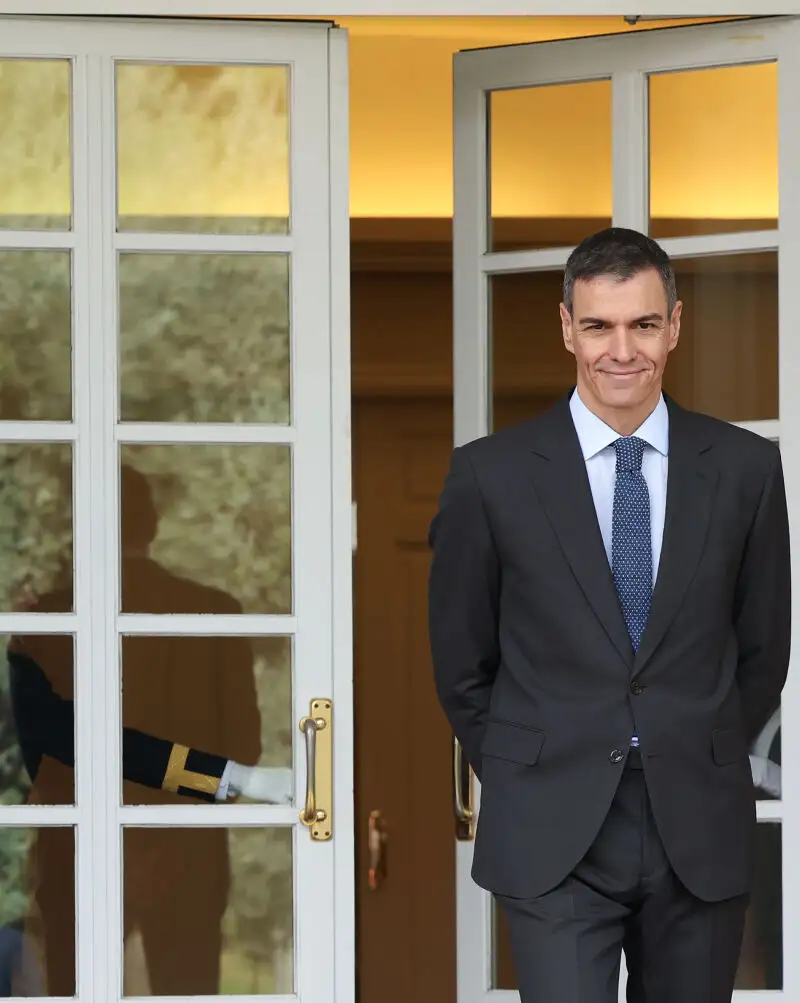 Sánchez recibe al presidente de Senegal en La Moncloa