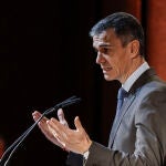 El presidente del Gobierno, Pedro S&aacute;nchez, participa en el VI Foro Econ&oacute;mico que organiza eldiario.es