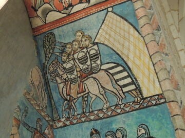 Frescos parietales del monasterio de Valbuena, Segovia, a&ntilde;o 1224