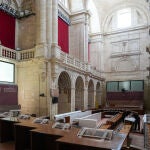 Comienza la obra en el Sal&oacute;n de Plenos del Parlamento de Andaluc&iacute;a tras la convocatoria electoral