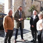 El alcalde de Zamora, Francisco Guarido, recibe en visita institucional al secretario de Estado de Juventud e Infancia, Rub&eacute;n P&eacute;rez Correa