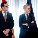 Carlos Cuerpo y Arcadi Espa&ntilde;a reciben sus nuevas carteras tras el cambio de Gobierno