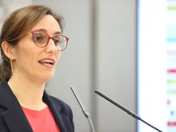 La ministra de Sanidad, Mónica García La ministra de Sanidad, Mónica García