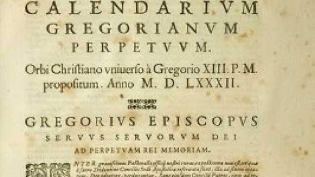 Calendario gregoriano