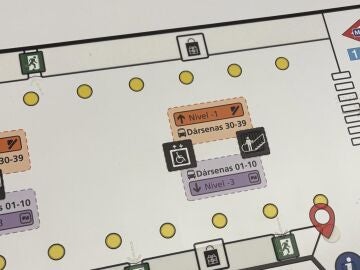 MADRID.-El Intercambiador de Plaza de Castilla acoge un piloto para mejorar la accesibilidad de personas con discapacidad visual