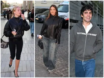 Laura Escanes, Ester Expósito, o Javier Ambrossi. Lluvia de vips en el primer concierto de Rosalía en Madrid Laura Escanes, Ester Expósito, o Javier Ambrossi. Lluvia de vips en el primer concierto de Rosalía en Madrid