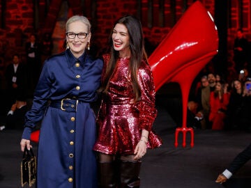 Anne Hathaway y Meryl Streep en M&eacute;xico.