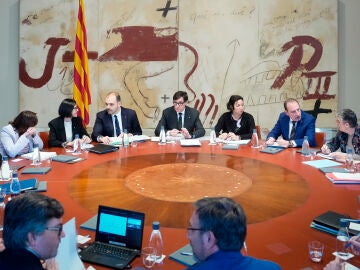 Salvador Illa preside la reuni&oacute;n del Govern