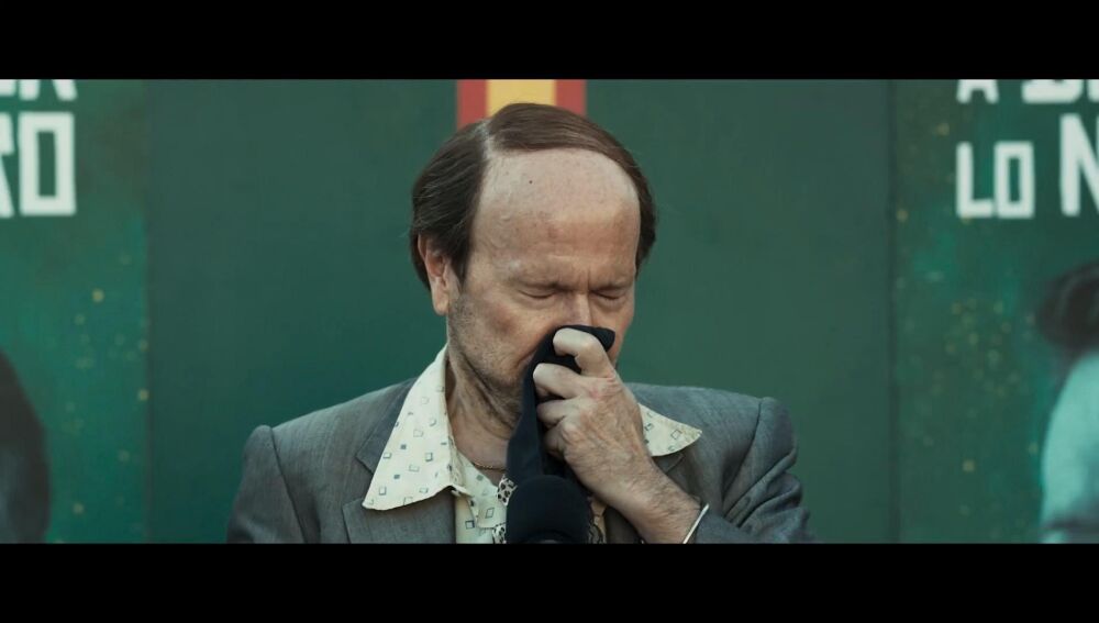 Santiago Segura en una escena de 'Torrente, presidente'