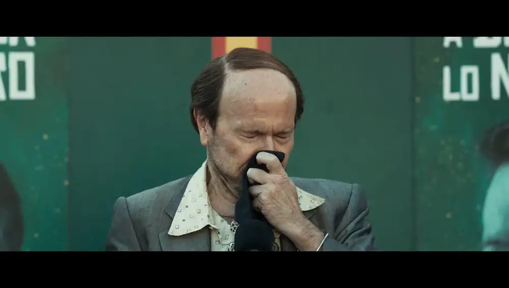 Santiago Segura en una escena de 'Torrente, presidente'