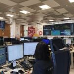 Sala del 1-1-2 de Castilla y Le&oacute;n.