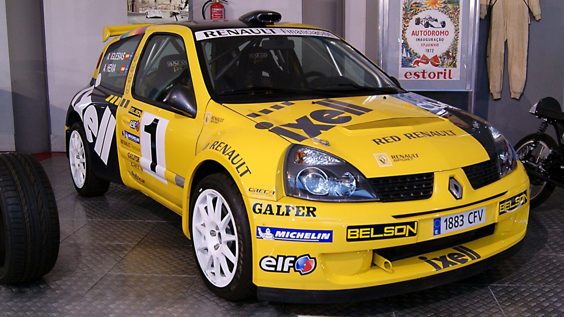 El Renault Clio Super 1600 de 2002, protagonista del mes de abril en el Museo de Historia de la Automoción de Salamanca