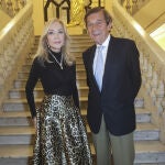 Carmen Lomana y Antonio Guti&eacute;rrez en el C&iacute;rculo de Bellas Artes de Madrid