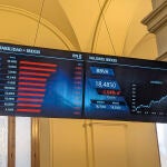 El IBEX 35 mantiene a mediod&iacute;a un descenso del 1,2 % por las dudas sobre la guerra en Ir&aacute;n