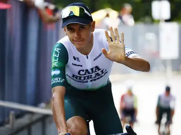 Ciclismo.- Jaume Guardeño sigue ingresado en la UCI "con lesiones de gravedad" tras una caída mientras entrenaba Jaume Guardeño, ciclista del equipo Caja Rural-Seguros RGA. REMITIDA / HANDOUT por TEAM CAJA RURAL - SEGUROS RGA Fotografía remitida a medios de comunicación exclusivamente para ilustrar la noticia a la que hace referencia la imagen, y citando la procedencia de la imagen en la firma 02/04/2026