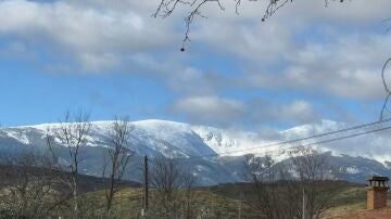 (Foto de ARCHIVO) Sierra del Moncayo desde el Monasterio de Veruela. EUROPA PRESS. 03/02/2025