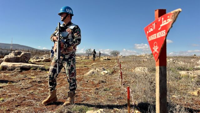 L&iacute;bano.- AMP.- Heridos al menos tres miembros de la FINUL por una explosi&oacute;n en sus instalaciones en el sur de L&iacute;bano