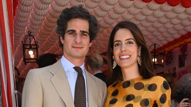 Look de Sofia Palazuelo en la Feria de Abril.