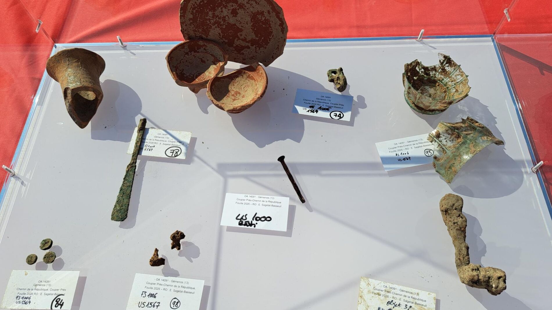 Unas excavaciones cerca de Marsella sacan a la luz un asentamiento romano de hace 2.000 años