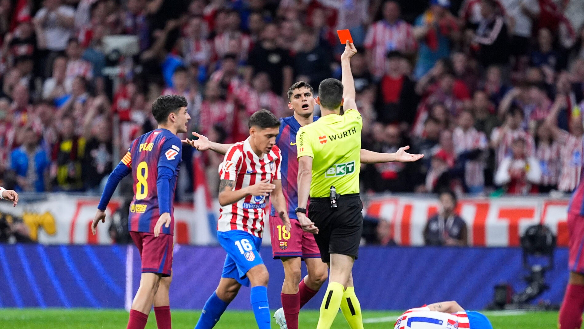 El CTA dicta sentencia: la acción de Gerard Martín ante el Atlético es roja