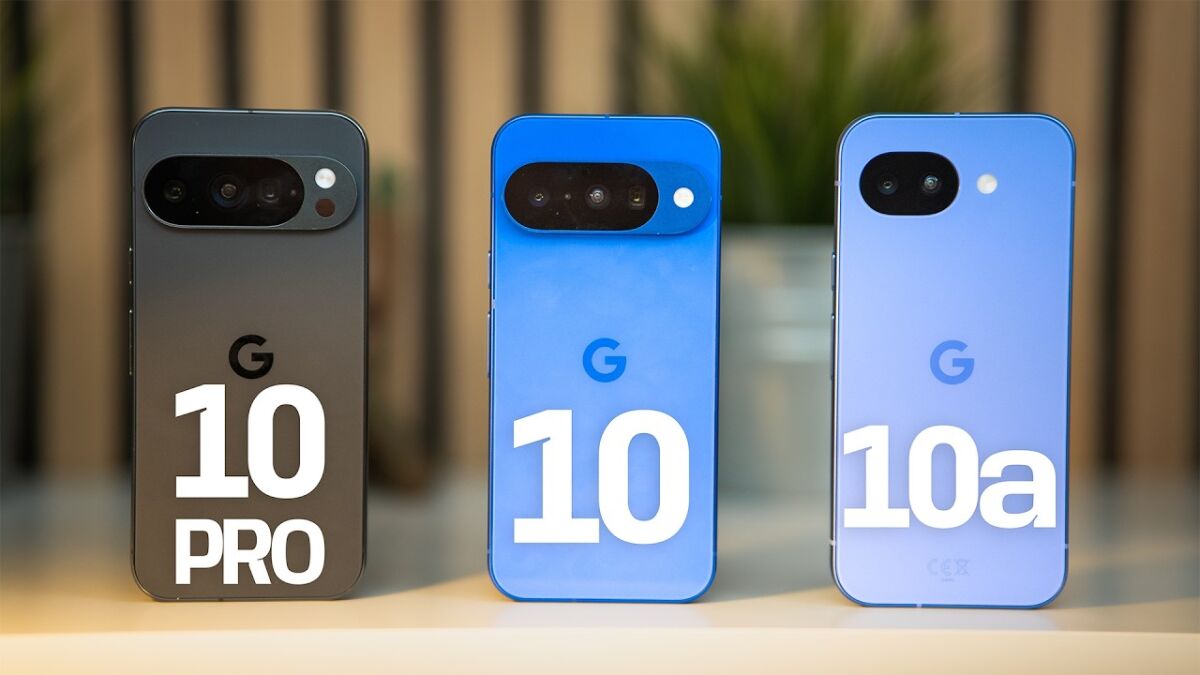Google Pixel 10a vs Pixel 10 vs Pixel 10 Pro, ¿cuál es el móvil de Google más recomendable de 2026?