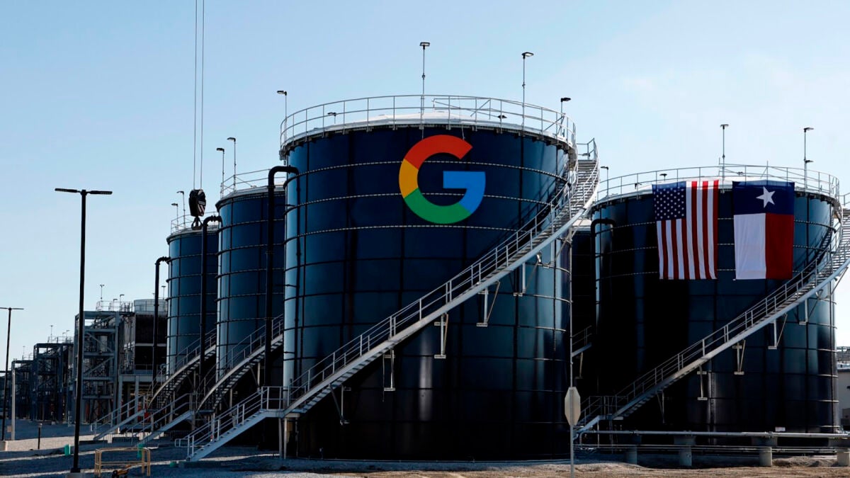 Google da un giro con la IA y se apoya en una planta de gas pese a sus promesas climáticas