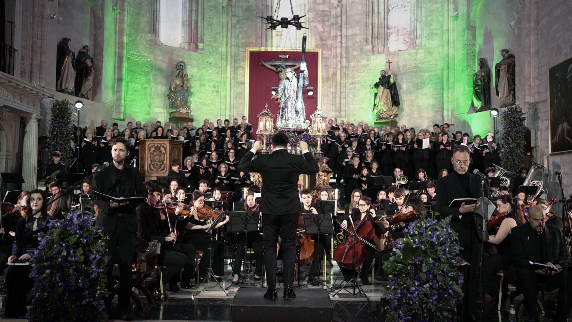 Más de 200 intérpretes estrenan en Valladolid el oratorio ‘La Pasión de Jesús Nazareno’ impulsado por la Fundación UNIR