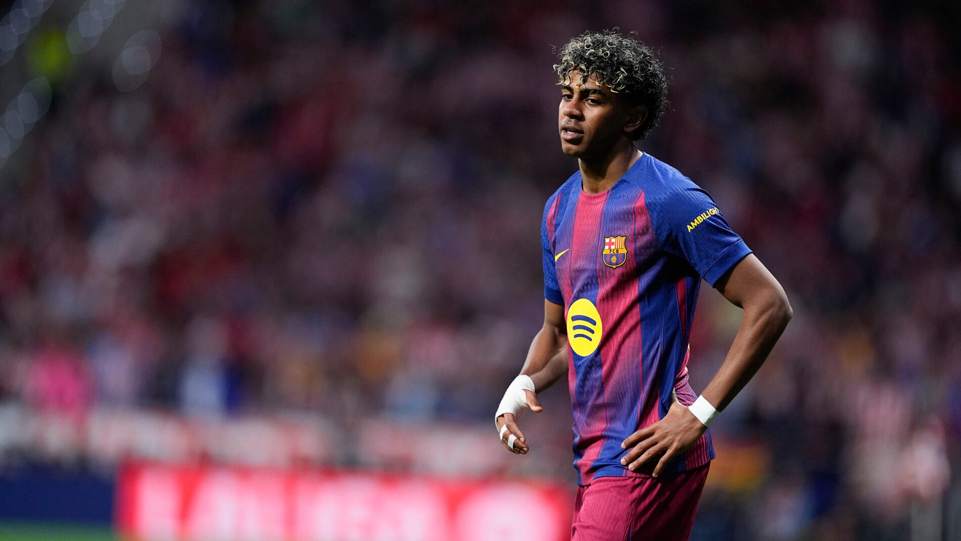 Marruecos ya sabe la causa del enfado de Lamine Yamal en el Metropolitano